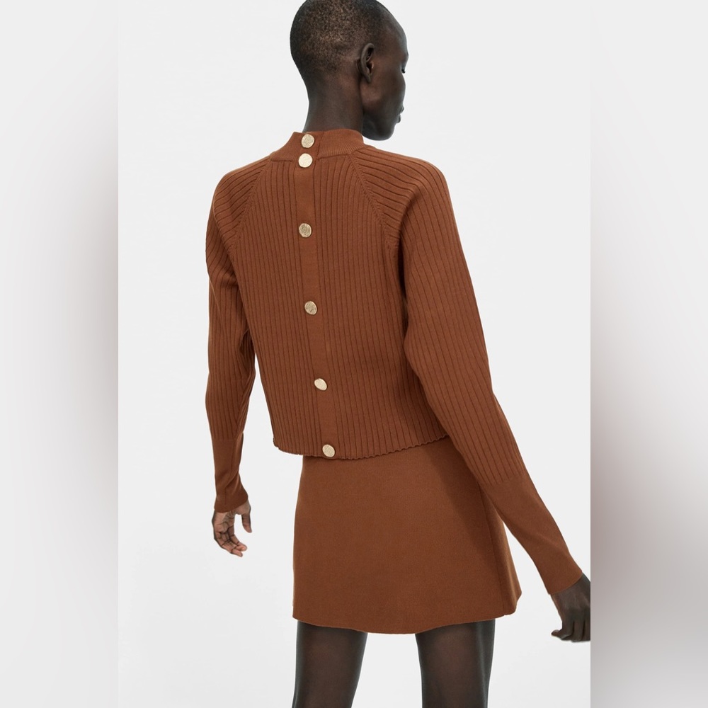 Zara Sweater and skirt set.